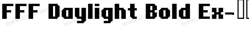 FFF Daylight Bold Ex字体转换